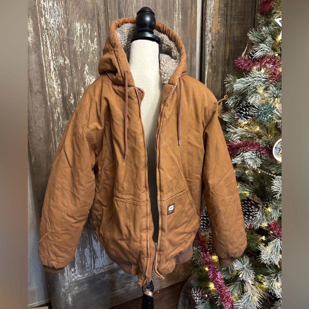Canada workgear Brown Hooded Men’s Coat